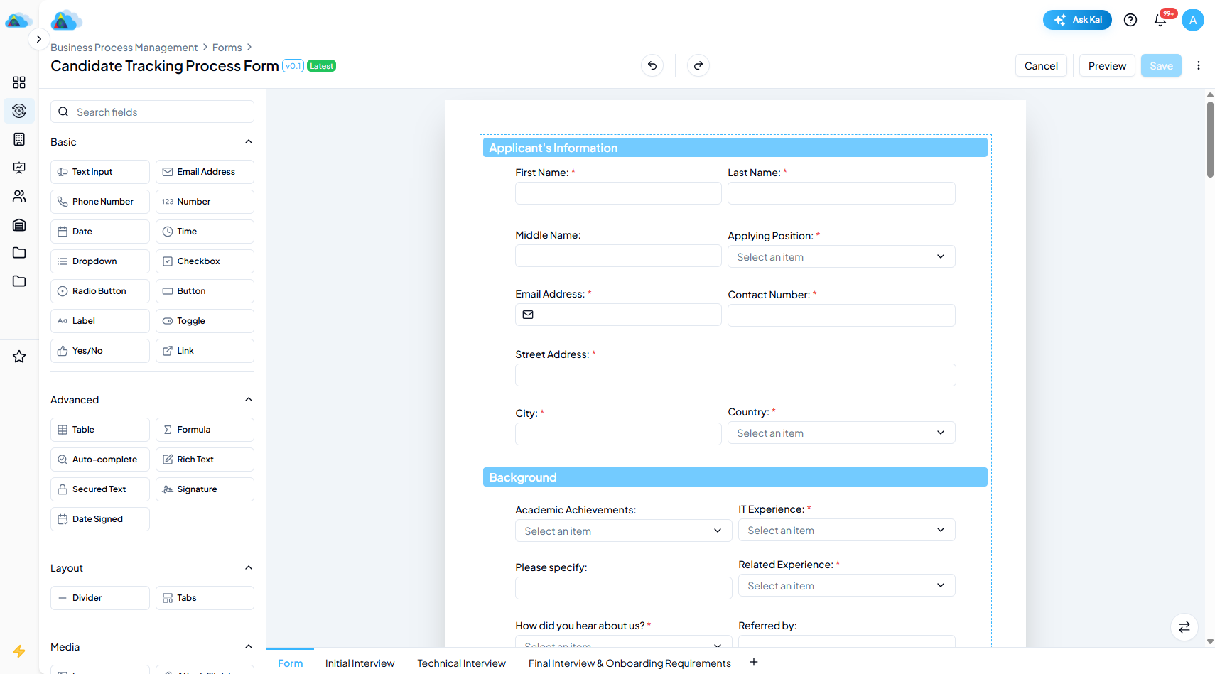 How To Create A Recruitment Tracking Form