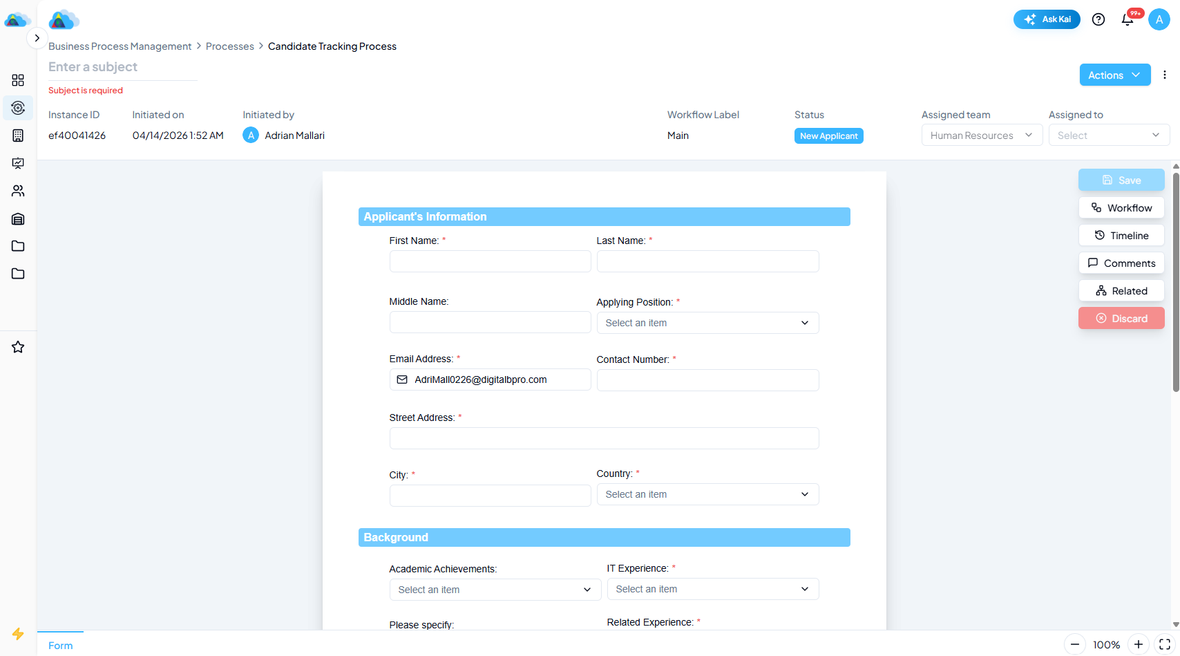 How To Create A Recruitment Tracking Process